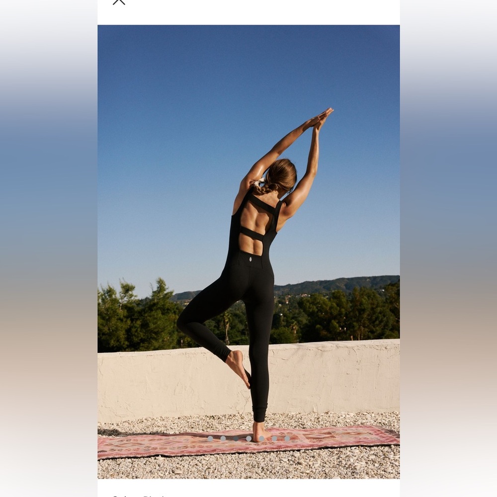Free People Never Better One-Piece, Black, Small
